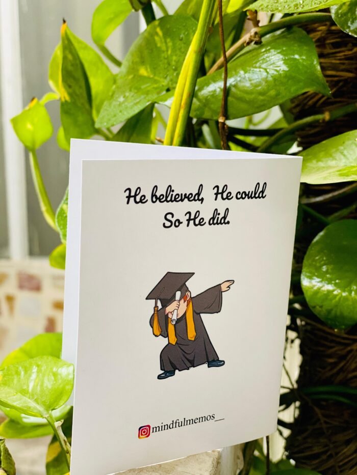 Bi-Fold Graduation Card - Image 2