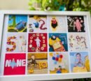 Birthday Frame for baby girl