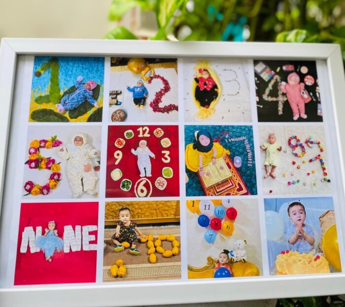Birthday Frame for baby girl - Image 2