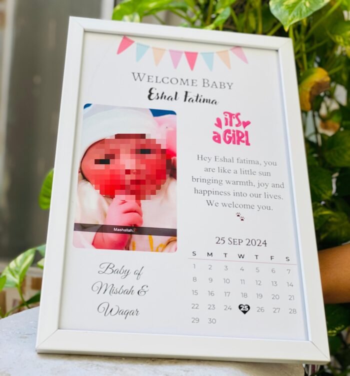 Newborn Baby Frame