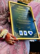 Premium Nikkah Frame -Dark