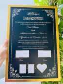 Premium Nikkah Frame -Dark