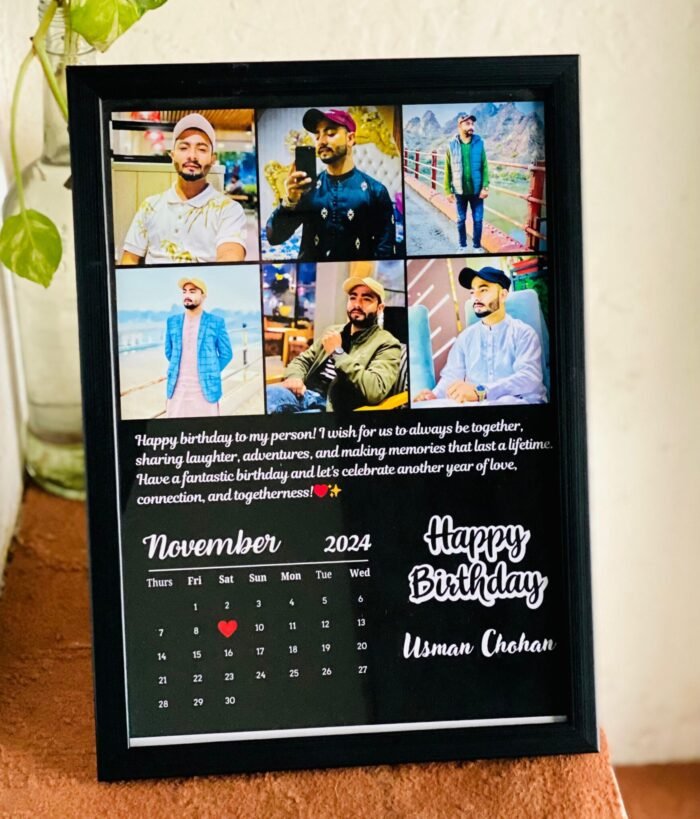 Customized Birthday Frame for Him