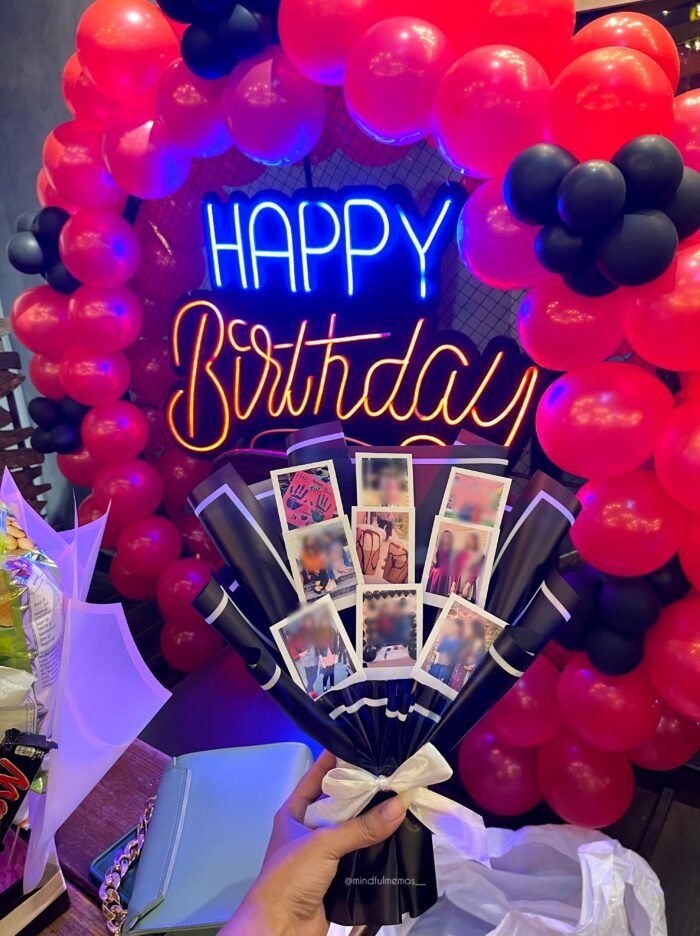 Polaroids Bouquet - Birthday
